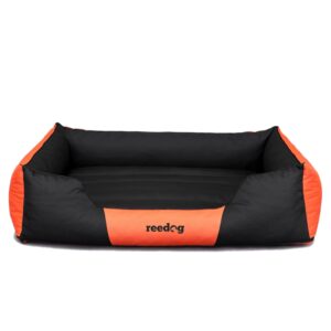 Pelíšek pro psa Reedog Comfy Black & Orange - XXL