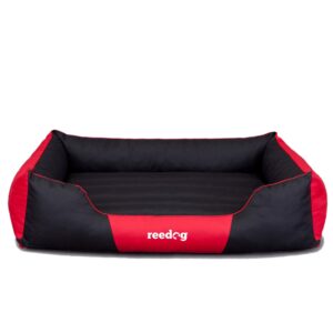 Pelíšek pro psa Reedog Comfy Black & Red - XXL