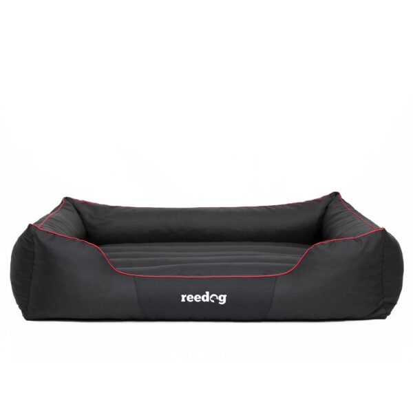 Pelíšek pro psa Reedog Comfy Black & Red line - 3XL