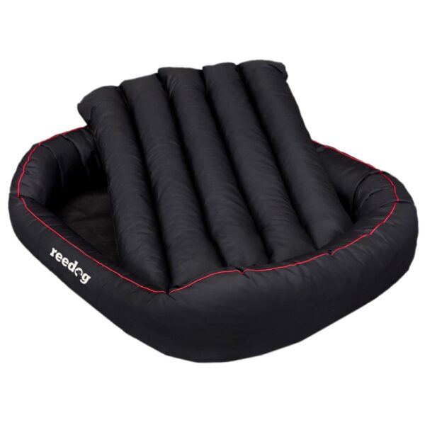 Pelíšek pro psa Reedog Round Black & Red - XXL