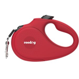 Reedog Senza Basic samonavíjecí vodítko L  50kg / 5m páska / červené