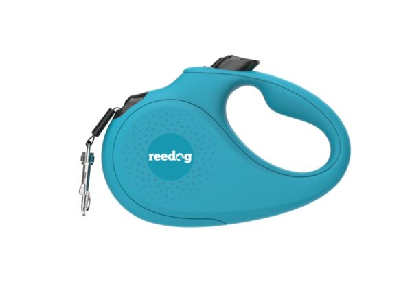 Reedog Senza Basic samonavíjecí vodítko L  50kg / 5m páska / tyrkysové