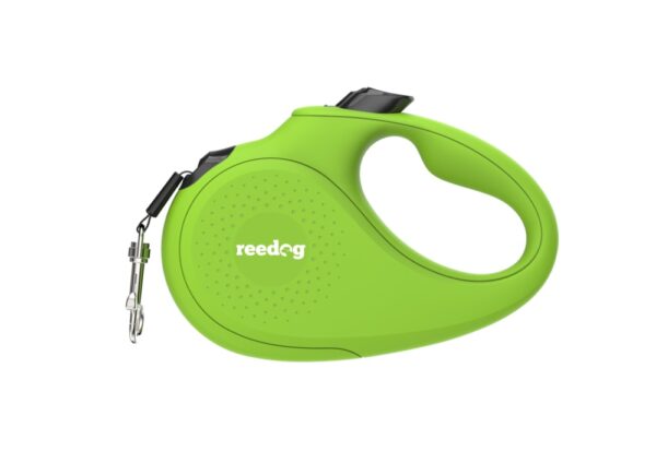 Reedog Senza Basic samonavíjecí vodítko L  50kg / 5m páska / zelené