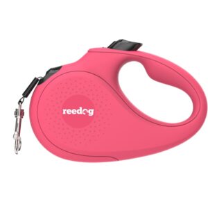 Reedog Senza Basic samonavíjecí vodítko M 25kg / 5m páska / růžové