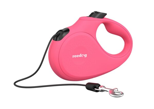 Reedog Senza Basic samonavíjecí vodítko XS 8kg / 3m lanko / růžové