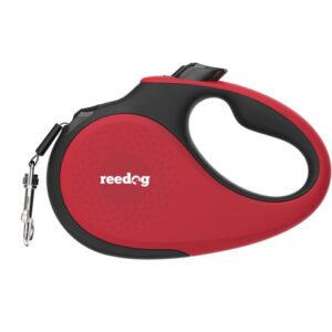 Reedog Senza Premium samonavíjecí vodítko L  50kg / 5m páska / červené