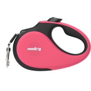 Reedog Senza Premium samonavíjecí vodítko S 15kg / 5m páska / růžové